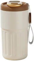 AFF 4211 Termohrnek LCD Coffee 450 ml, bílá