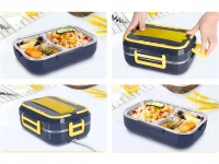 Verk 07233 Elektrický obědový box 40W, 900 ml, černý