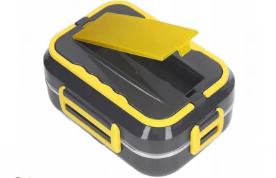Verk 07233 Elektrický obědový box 40W, 900 ml, černý