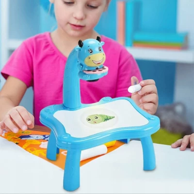 Verk 18288 Projektor na maľovanie s príslušenstvom, modrá