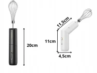 Verk 07310 Multifunkční ruční šlehač 1200 mAh černý