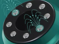 Verk 24539 Vákuový masážny prístroj s vyhrievaním, zelený