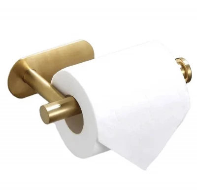APT AG869B Držiak na toaletný papier samolepiaci zlatý