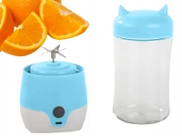 Verk 07267 Prenosný smoothie mixér 380 ml modrý
