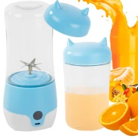 Verk 07267 Prenosný smoothie mixér 380 ml modrý