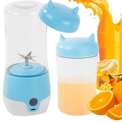Verk 07267 Prenosný smoothie mixér 380 ml modrý
