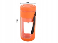 Verk 07305 Prenosný smoothie mixér 450 ml oranžový