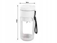 Verk 07305 Přenosný smoothie mixér 450 ml, šedobílý