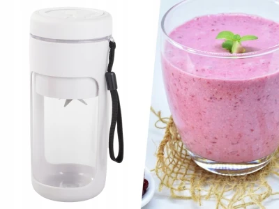 Verk 07305 Přenosný smoothie mixér 450 ml, šedobílý