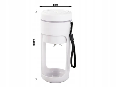 Verk 07305 Přenosný smoothie mixér 450 ml, šedobílý