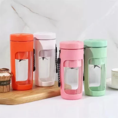 Verk 07305 Přenosný smoothie mixér 450 ml, šedobílý