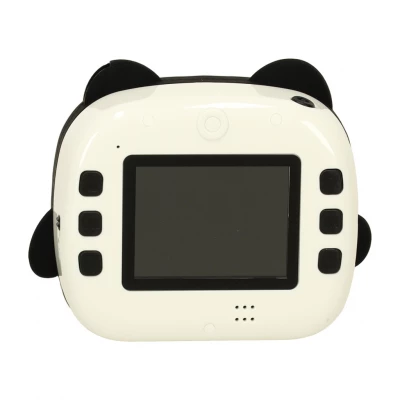 KIK KX3572 Dětský instatntní fotoaparát s termotiskárnou, 32 GB, panda