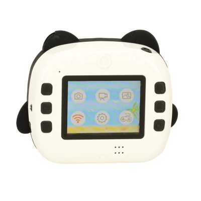 KIK KX3572 Dětský instatntní fotoaparát s termotiskárnou, 32 GB, panda