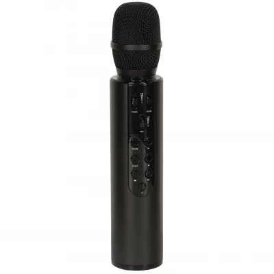 KIK KX3382 Karaoke Bluetooth mikrofon, 2000mAh černý