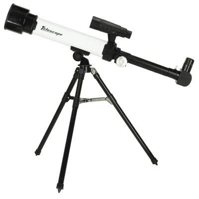 KIK KX3642 Dětský astronomický teleskop 50mm bílý