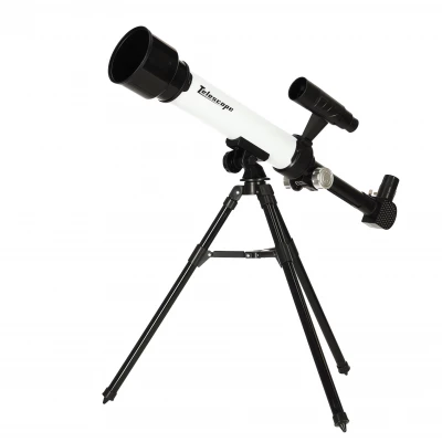 KIK KX3642 Dětský astronomický teleskop 50mm bílý