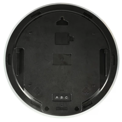 KIK KX3512 Nástěnné hodiny Planeta ZEMĚ s LED displejem 32 cm modré