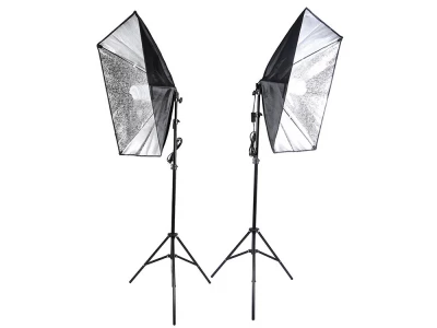 Verk 27146 Softbox se stativem 48 x 67 cm, 2x 135W