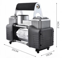 ISO Kompresor 12V/23A 150PSI - kov