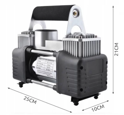 ISO Kompresor 12V/23A 150PSI - kov