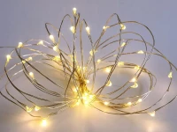 Verk 26020 Světelný řetěz na baterie 100 LED teplá bílá 10 m 