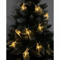 Ruhhy 24955 Svetelný záves Sobi 10 LED teplá biela