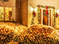 Verk 26204 Vianočná svetelná sieť - 100 LED, IP44, 1x2 m, teplá biela