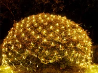 Verk 26204 Vianočná svetelná sieť - 100 LED, IP44, 1x2 m, teplá biela