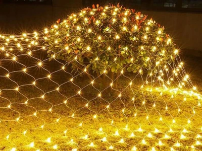 Verk 26204 Vianočná svetelná sieť - 100 LED, IP44, 1x2 m, teplá biela