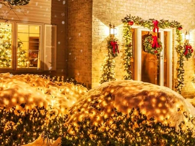 Verk 26204 Vianočná svetelná sieť - 100 LED, IP44, 1x2 m, teplá biela