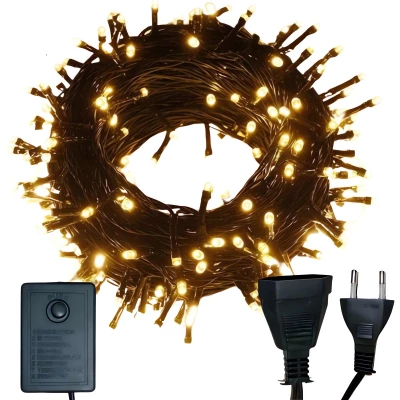 Verk 26207 Vánoční osvětlení 500 LED, teplá bílá, 7 programů, 35 m