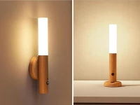 Verk 27191 Nástenná LED lampa magnetická s pohybovým senzorom svetlo hnedá