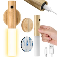 Verk 27191 Nástenná LED lampa magnetická s pohybovým senzorom svetlo hnedá