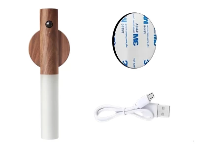 Verk 27191 Nástenná LED lampa magnetická s pohybovým senzorom svetlo hnedá