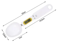 Verk 07238 Digitální lžíce s váhou 0,1-500g bílá