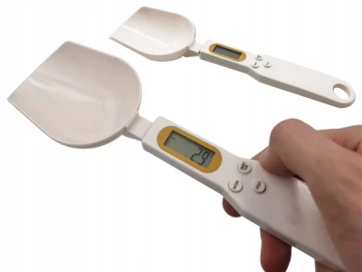 Verk 07239 Digitální lžíce s váhou 0,1-500g bílá