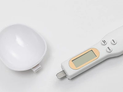 Verk 07239 Digitální lžíce s váhou 0,1-500g bílá