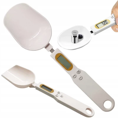 Verk 07239 Digitální lžíce s váhou 0,1-500g bílá
