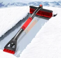 Xtrobb 24821 Škrabka do auta na ľad so metličkou teleskopická, 80 - 95 cm