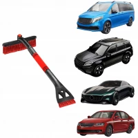 Xtrobb 24821 Škrabka do auta na ľad so metličkou teleskopická, 80 - 95 cm