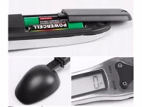 Verk 07240 Digitální lžíce s váhou 0,1-500g černá