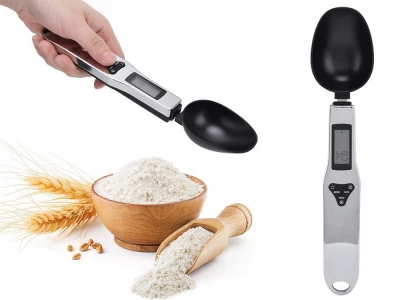 Verk 07240 Digitální lžíce s váhou 0,1-500g černá