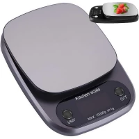 Verk 17138 Digitálna kuchynská váha 3 kg, čierna