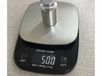 Verk 17138 Digitálna kuchynská váha 3 kg, čierna