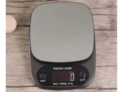 Verk 17138 Digitálna kuchynská váha 3 kg, čierna