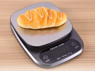 Verk 17138 Digitálna kuchynská váha 3 kg, čierna