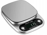 Verk 17138 Digitálna kuchynská váha 3 kg, strieborná