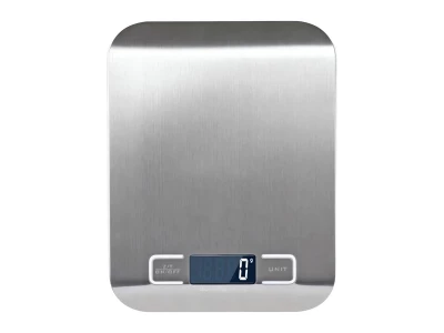 Verk 17139 Inteligentní kuchyňská váha 5kg/1g, stříbrná