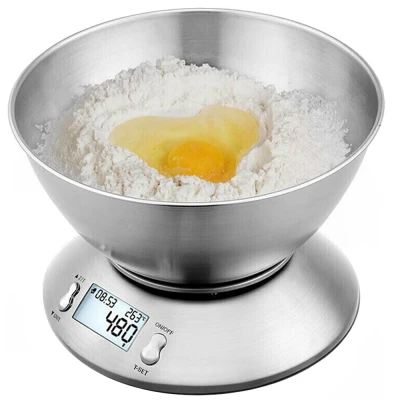 Verk 17142 Kuchynská váha digitálna 5kg/1g, strieborná