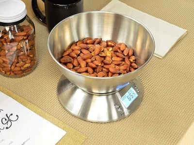 Verk 17142 Kuchynská váha digitálna 5kg/1g, strieborná